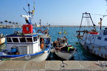 Hafen von Oneglia