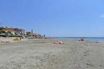 Strand in Santo Stefano al Mare